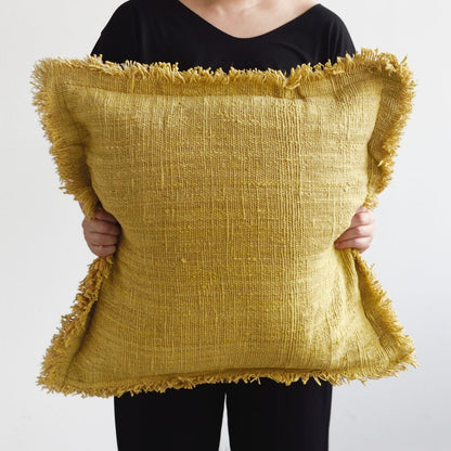 Mustard Amara Cushion - 55cm x 55cm