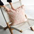Soft Pink Boho Cushion - Cover only (no insert) - Cushions