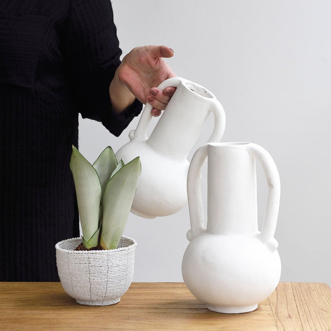 White Unik Vase