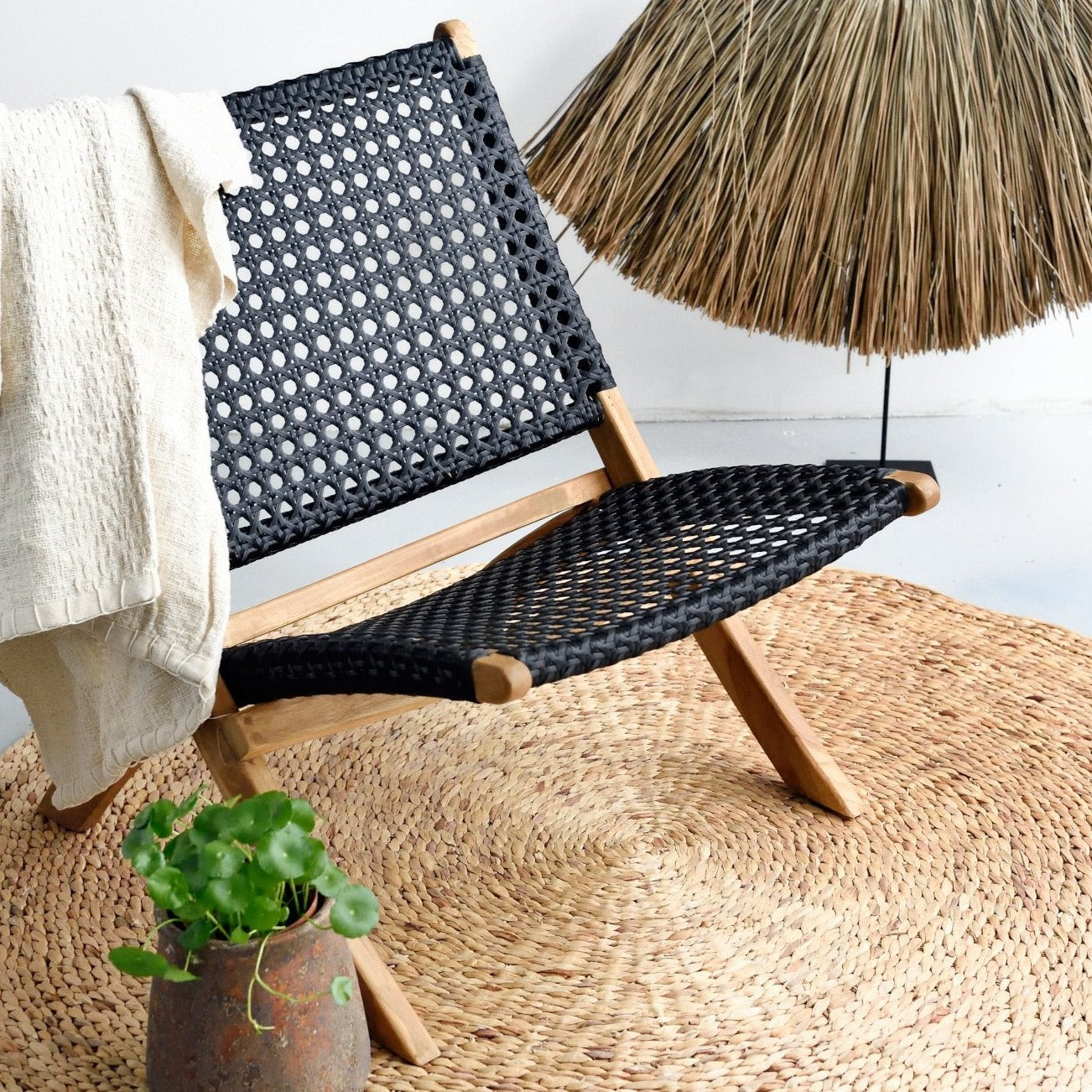 Venezuela Folding Chair - Noir - Furniture