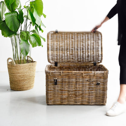 Wicker Trunk - Large - Baskets