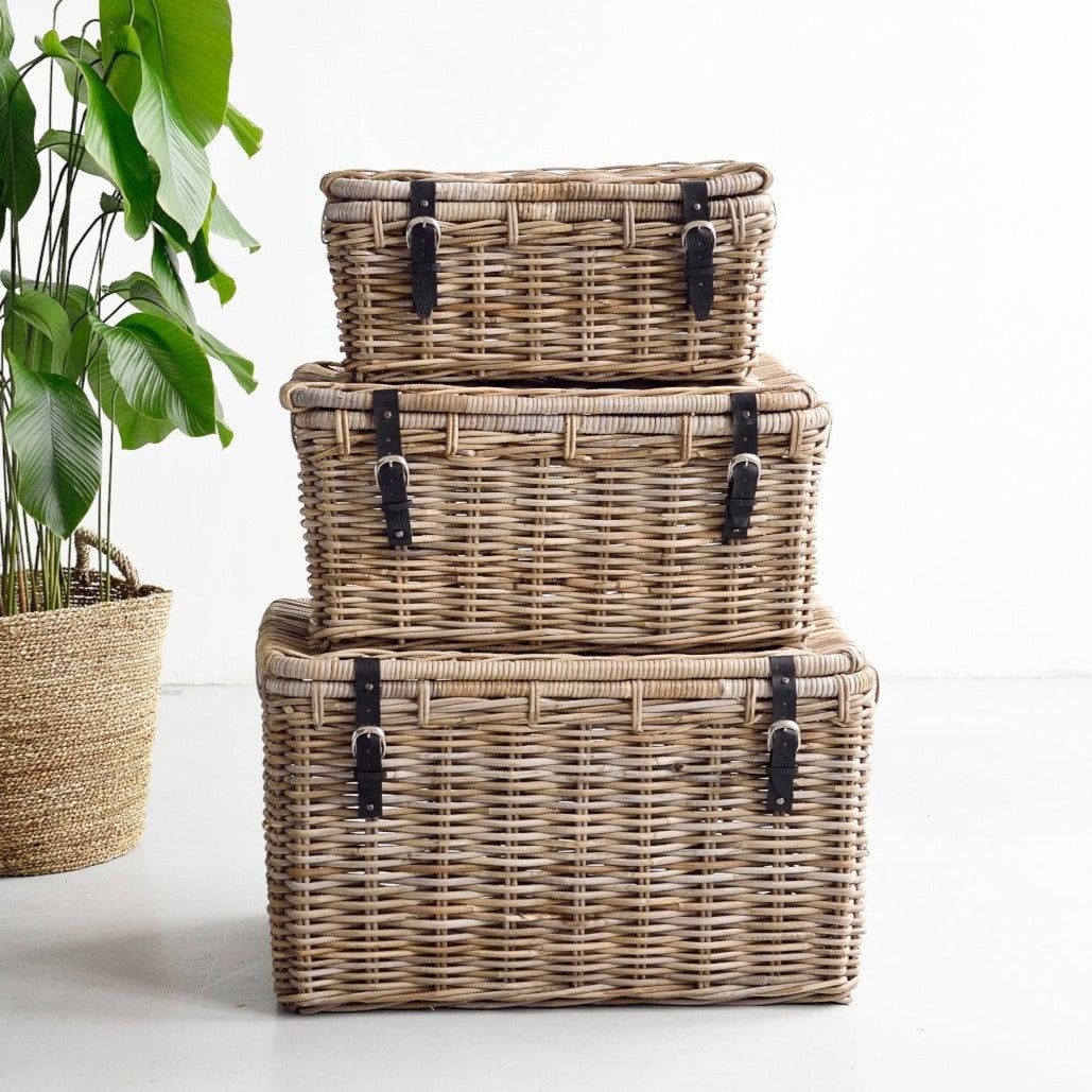 Wicker Trunk - Small - Baskets